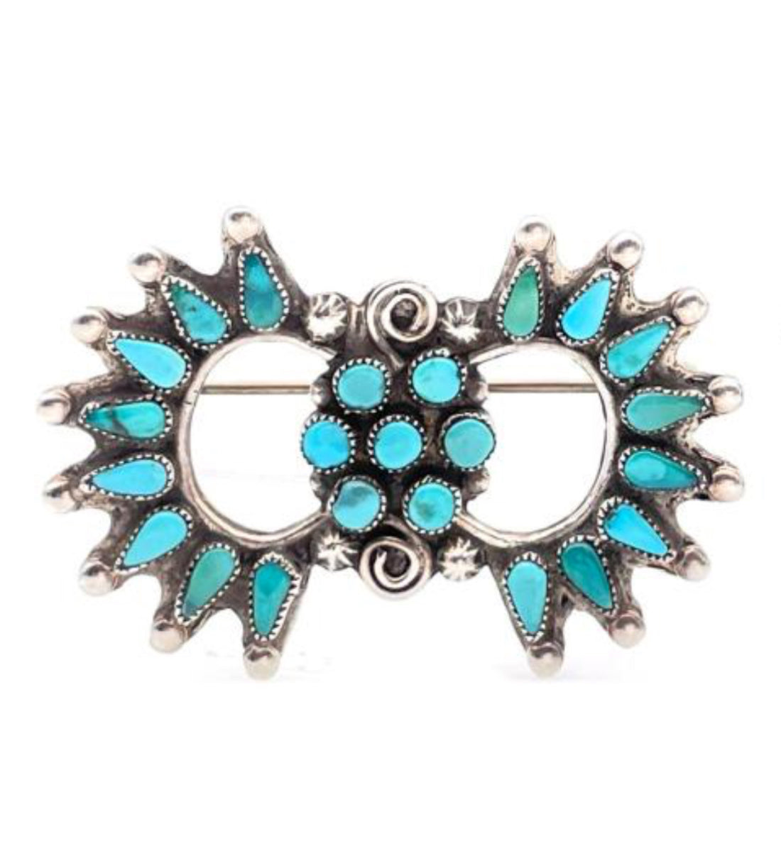 Brooches - Silver Plated - Wandering Bull Native American Shop