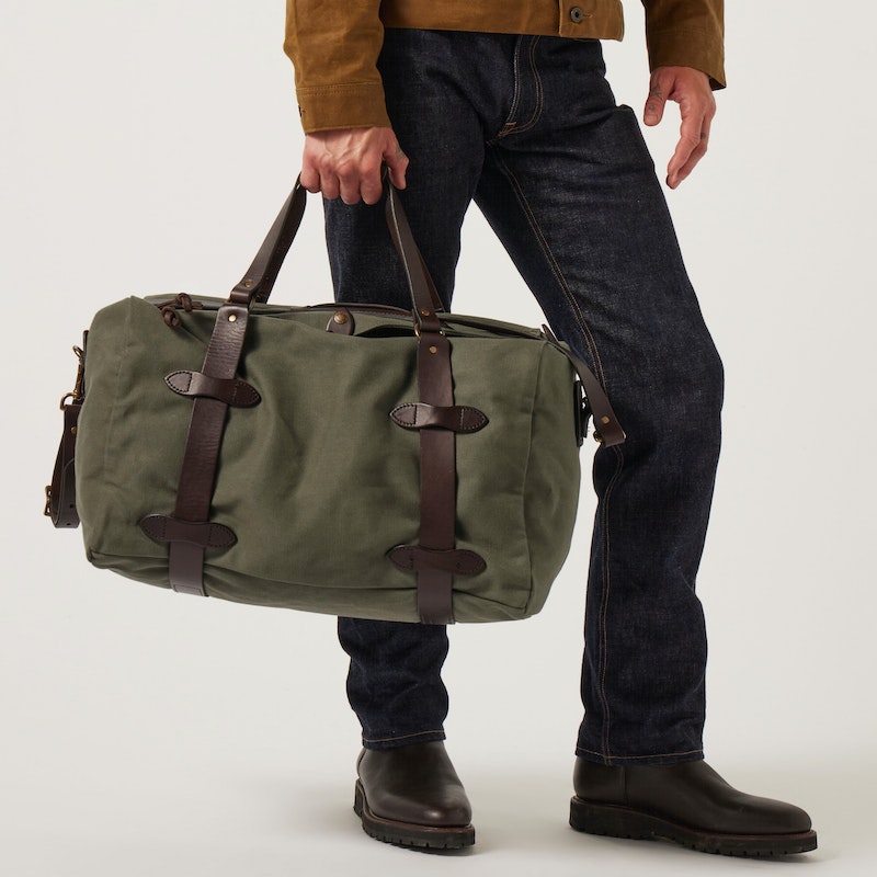 Medium rugged store twill duffle bag