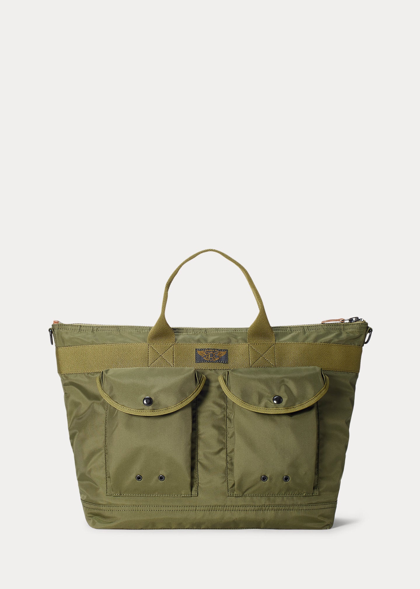 RRL Nylon Canvas Utility Messenger Bag