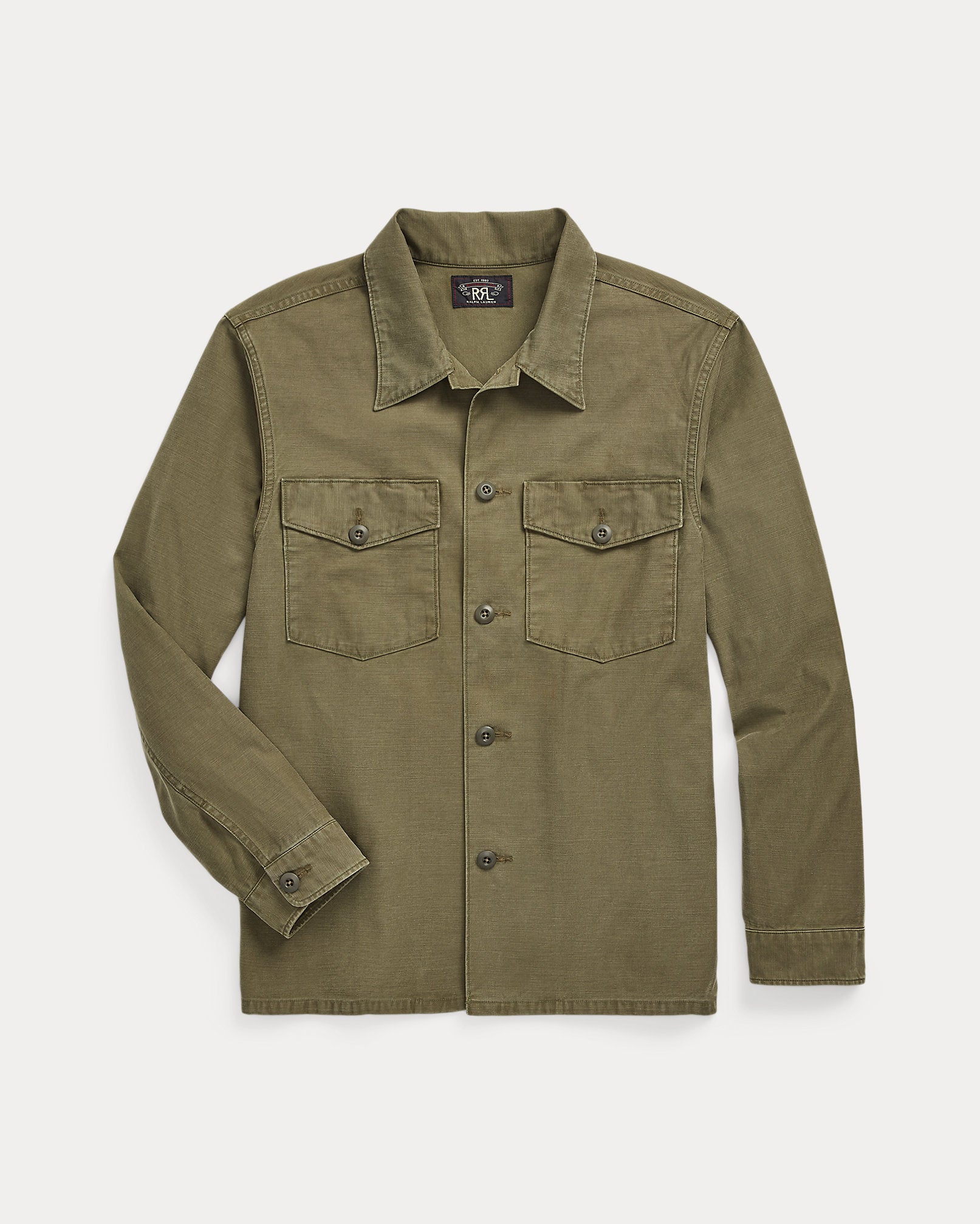 RRL Reverse-Sateen Overshirt