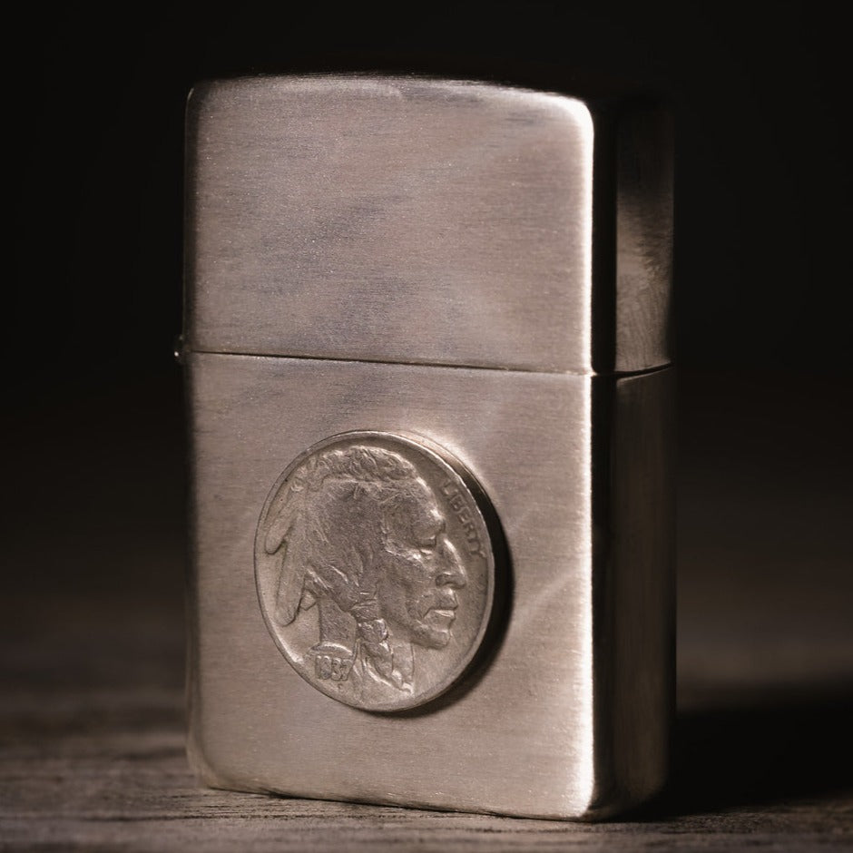 The Buffalo Sterling Zippo Lighter