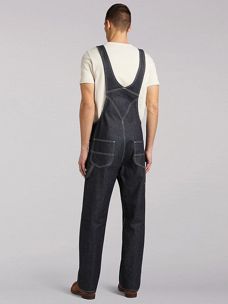 LEE 101 RELAXED FIT BIB OVERALL IN DRY INDIGO