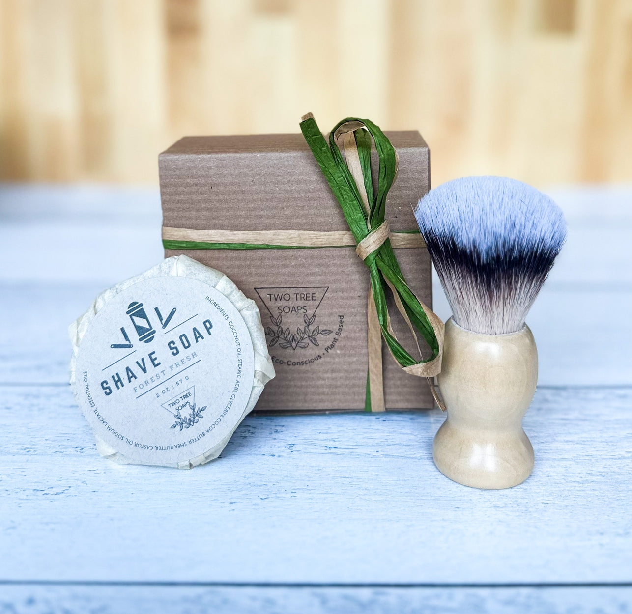 Handmade Shave Soap /  Brush / Bowl Gift Set