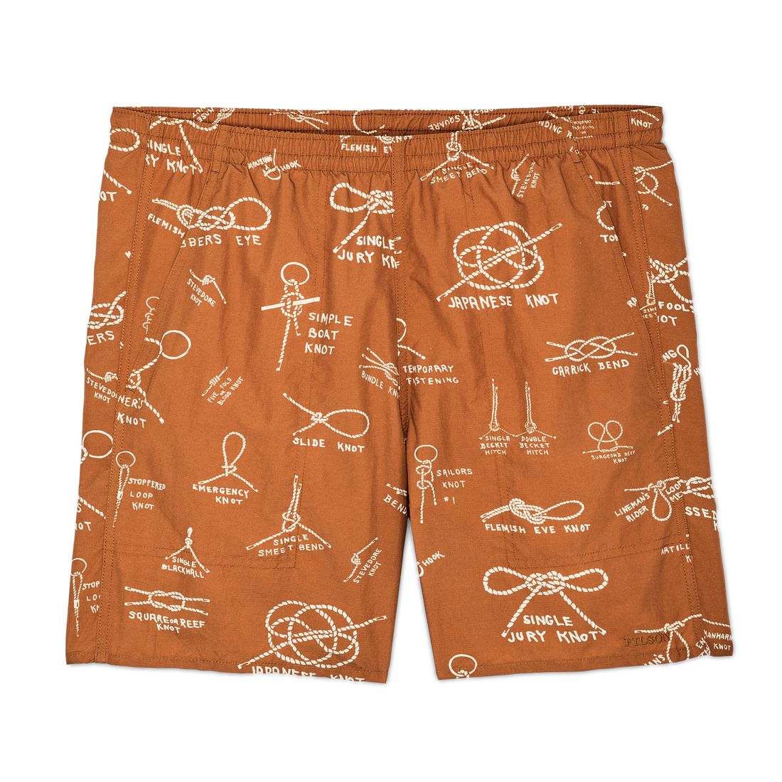 OXBOW LAKE TRUNKS - BOURBON / KNOTS