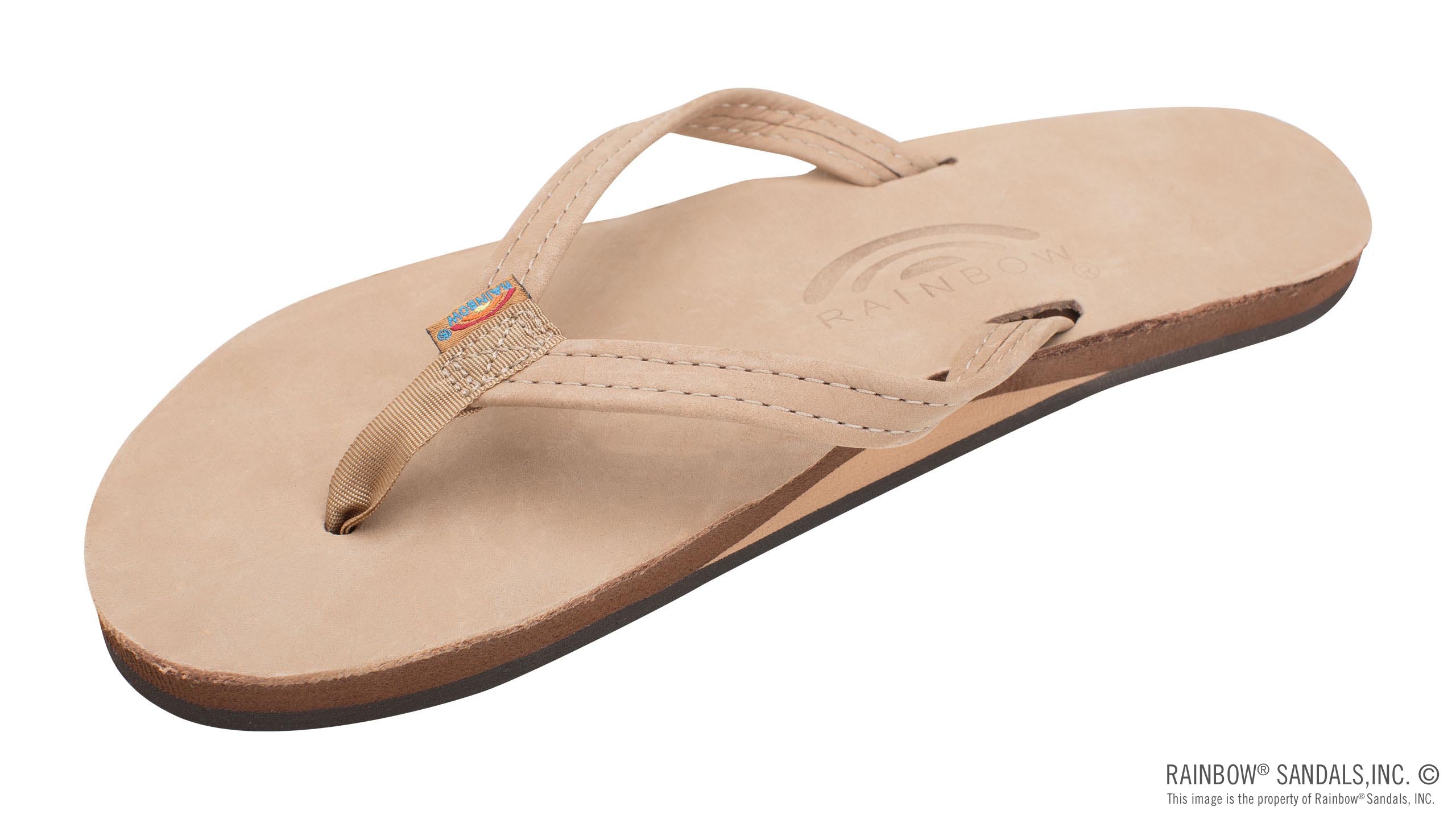 Single Layer Premier Leather with Arch Support and a 1 2 Narrow Strap