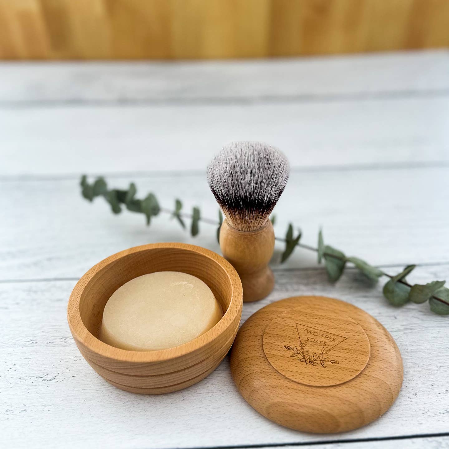 Handmade Shave Soap /  Brush / Bowl Gift Set