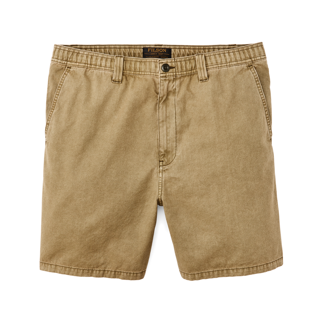 OAKVILLE CANVAS SHORTS - SLATE OLIVE