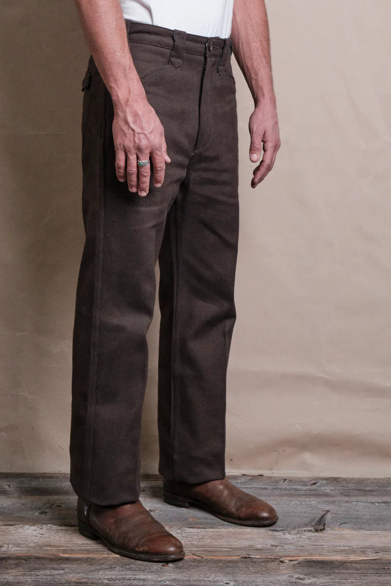 DUSTER PANT - BROWN