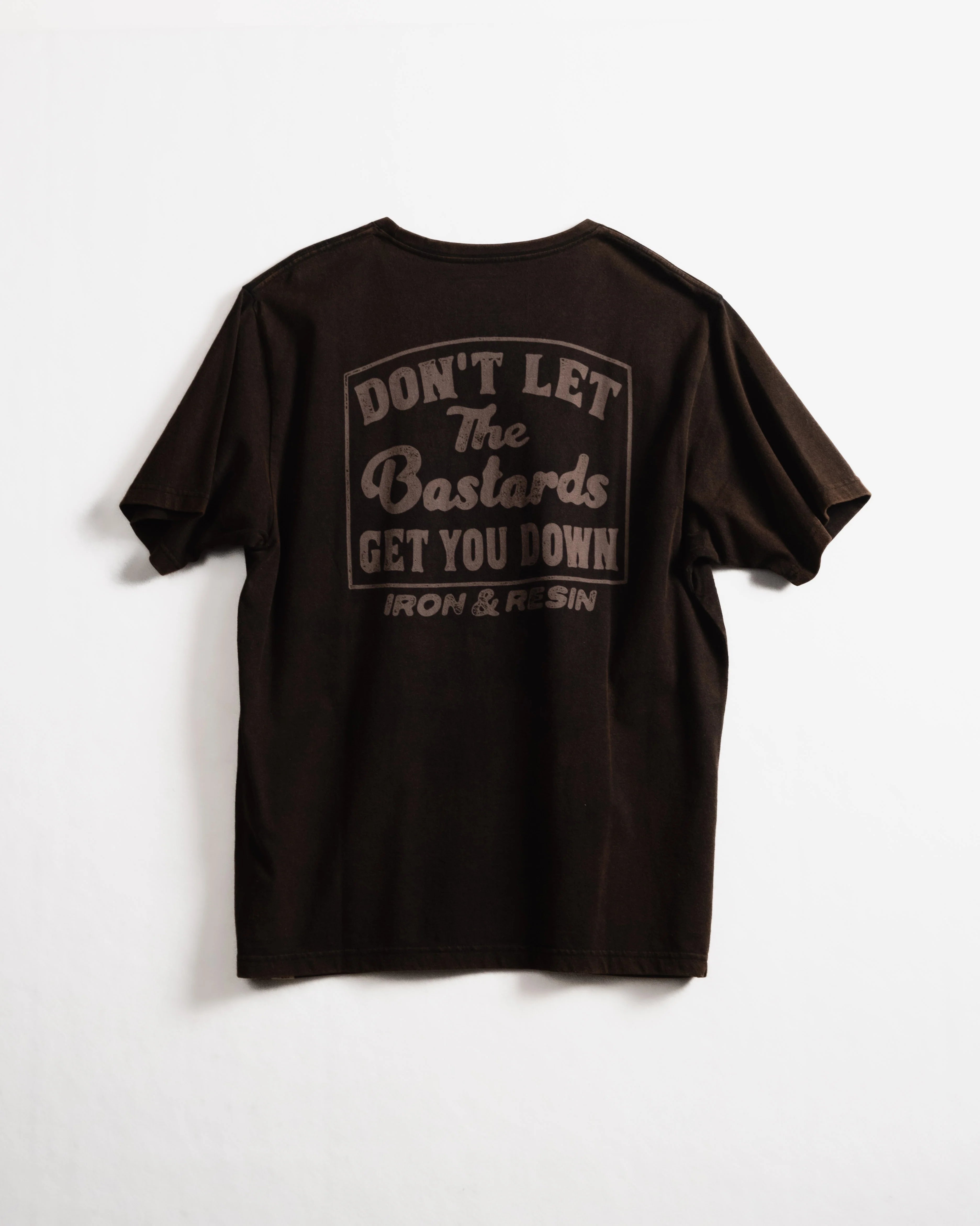 Bastards Badge Tee - Black