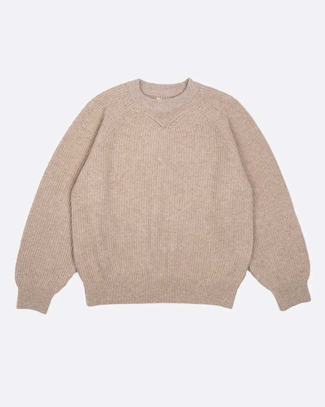 G.o.D Crew Neck Sweater Yarn Delta Oatmeal