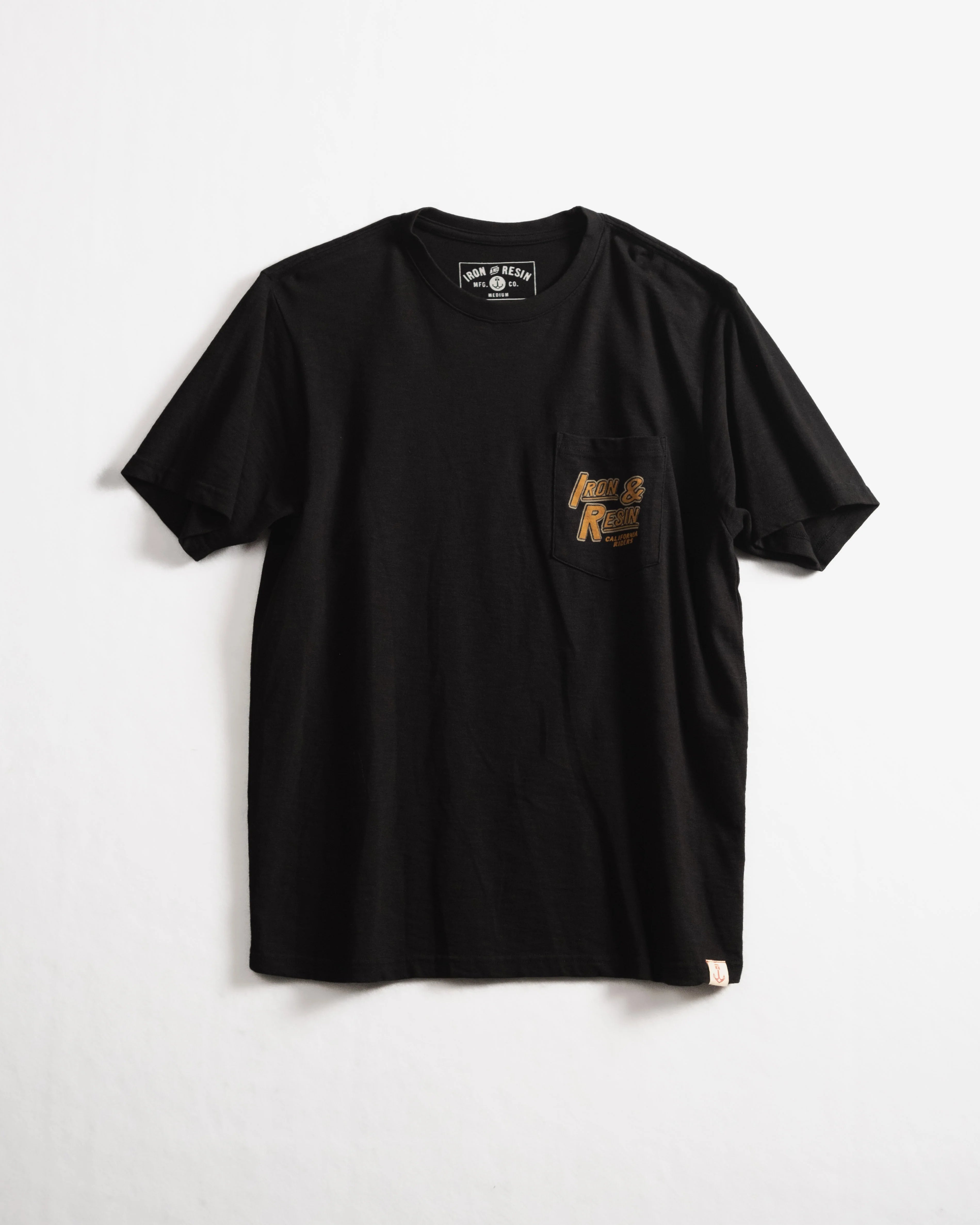 California Riders Pocket Tee - Black