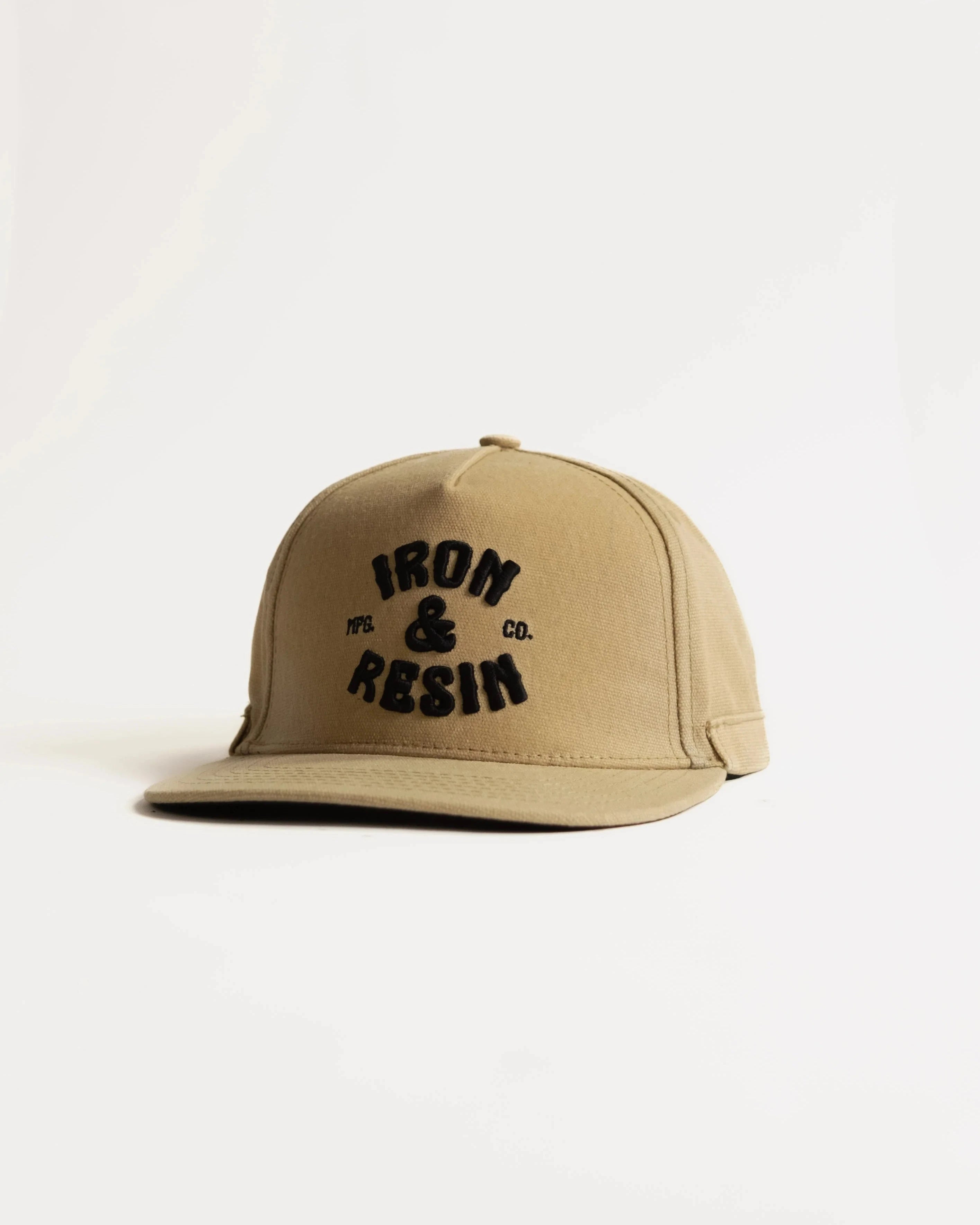 Iron & Resin Carpenter Hat - Tan