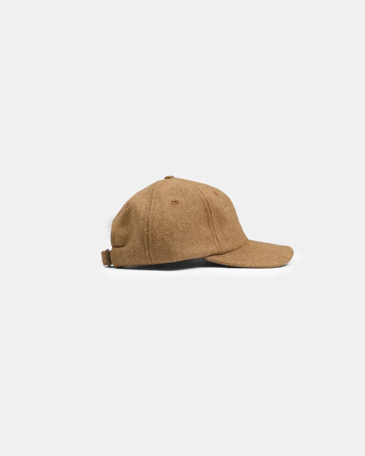 Unstructured Baseball Hat - Dark Tan Mix