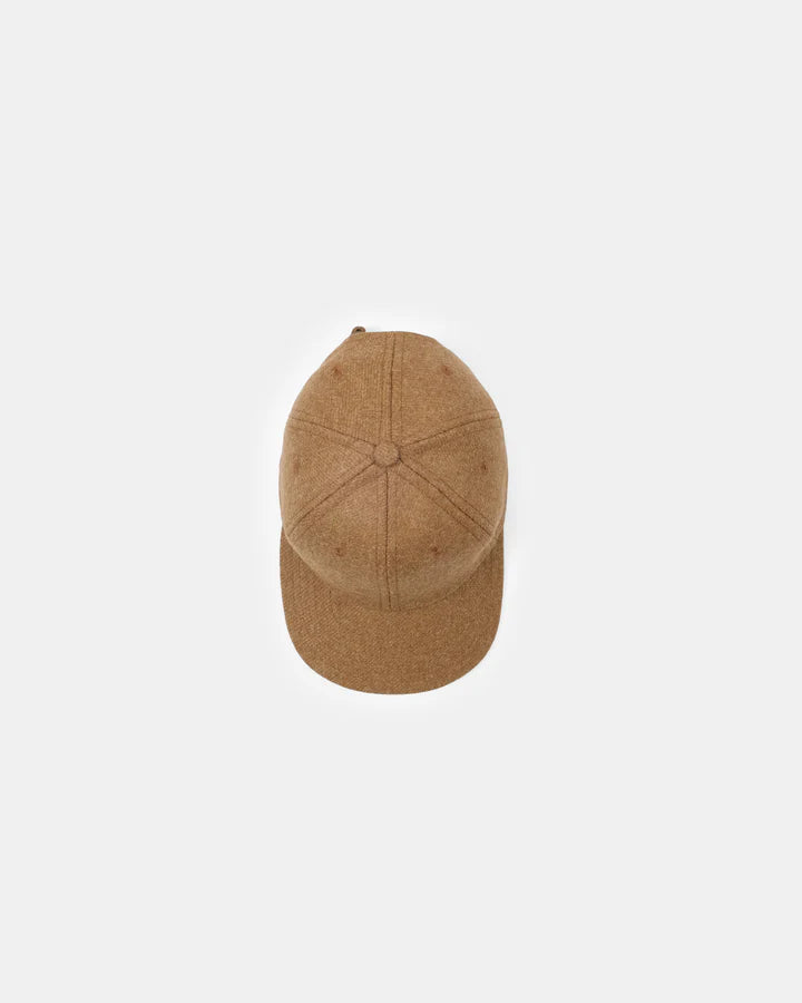 Unstructured Baseball Hat - Dark Tan Mix