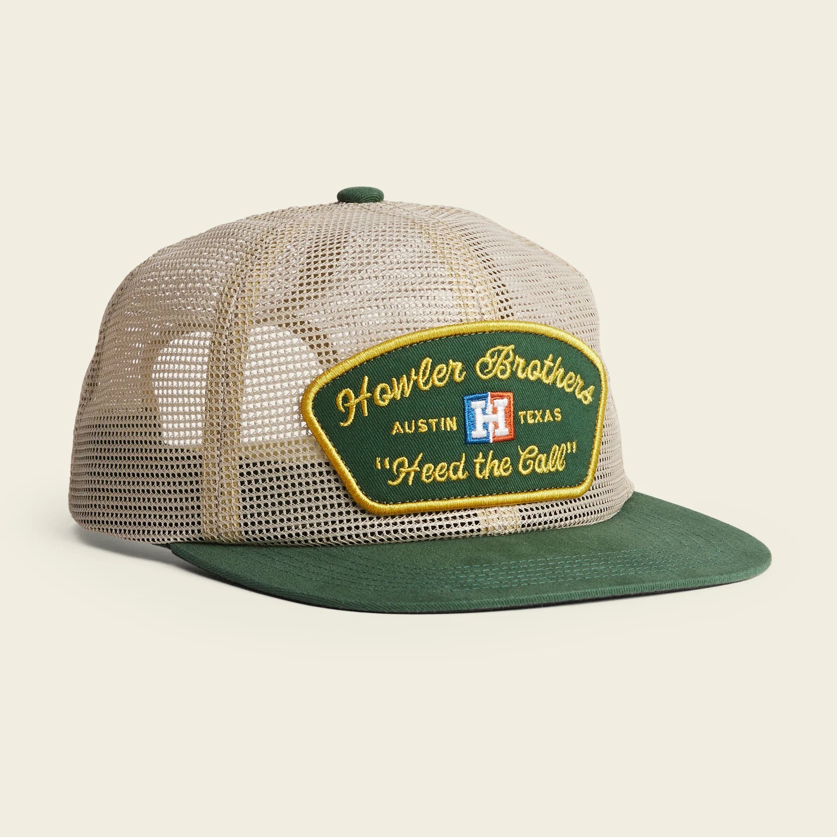 Feedstore Snapback - Tan/Green