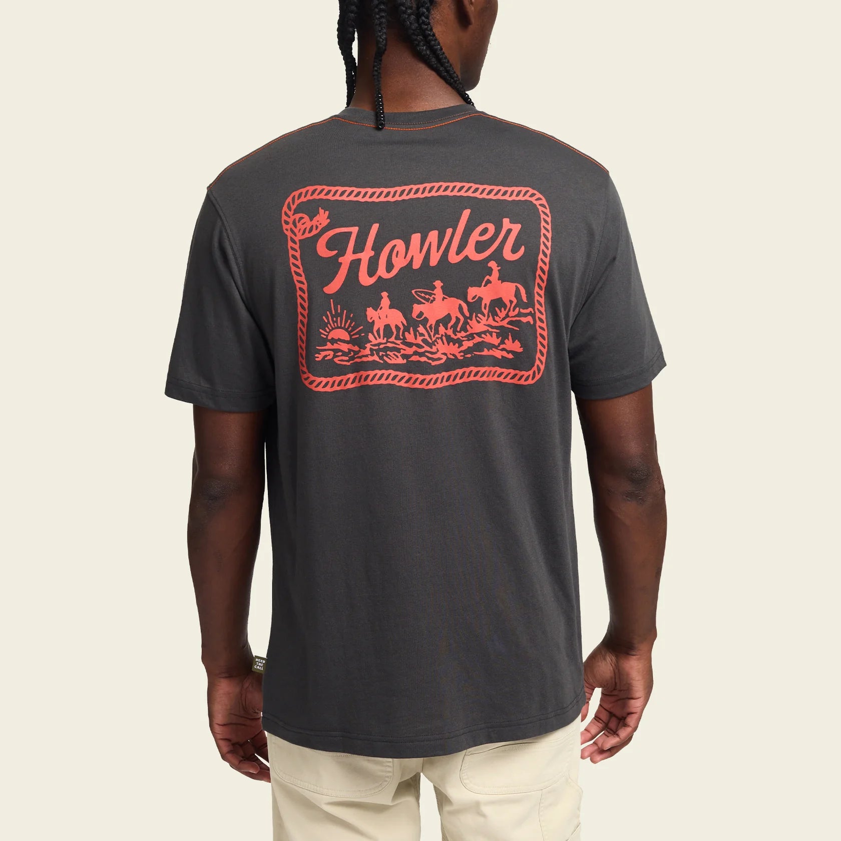 Howler Posse T-Shirt - Antique Black