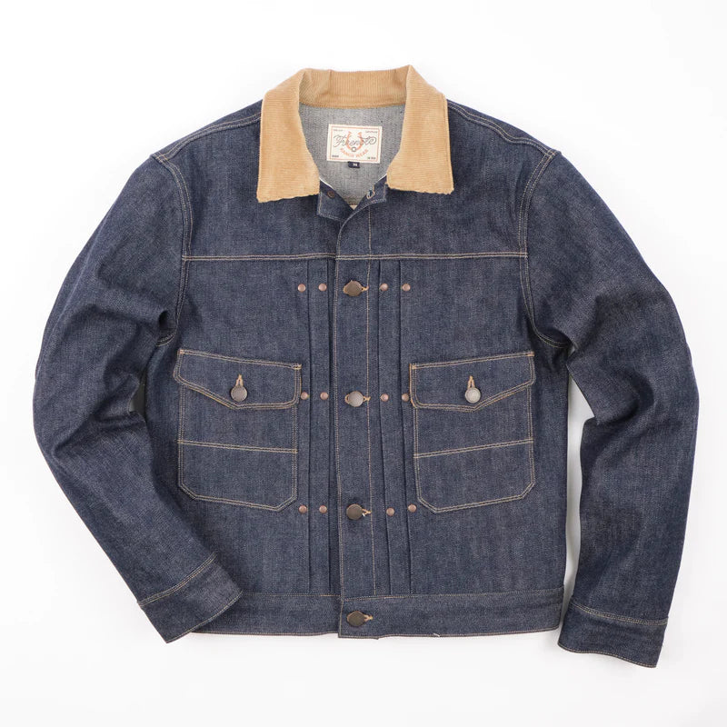 RJ-3 13 OUNCE INDIGO DENIM RIDERS JACKET