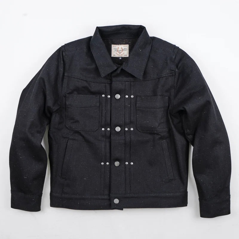 LIMITED EDITION 10 YEAR ANNIVERSARY RJ-1 RAW FLECK DENIM JACKET