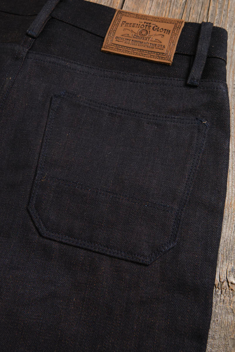 TRABUCO CLASSIC STRAIGHT 16 OZ BLUE BROWN DENIM