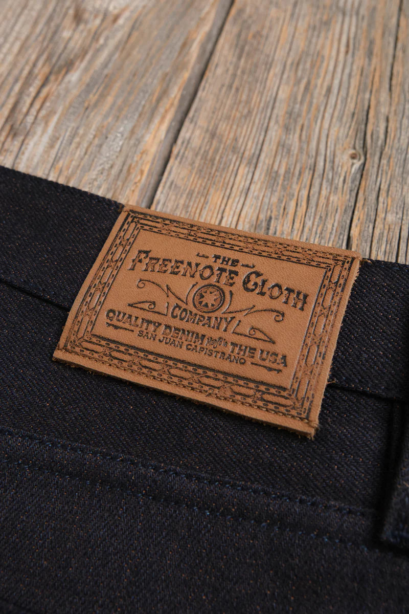 TRABUCO CLASSIC STRAIGHT 16 OZ BLUE BROWN DENIM