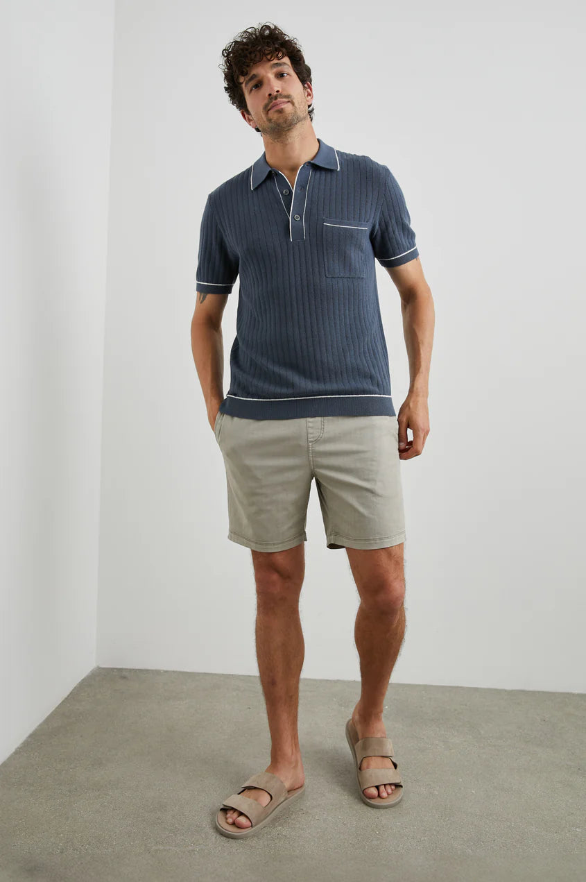 Hardy Polo Shirt - Faded Navy