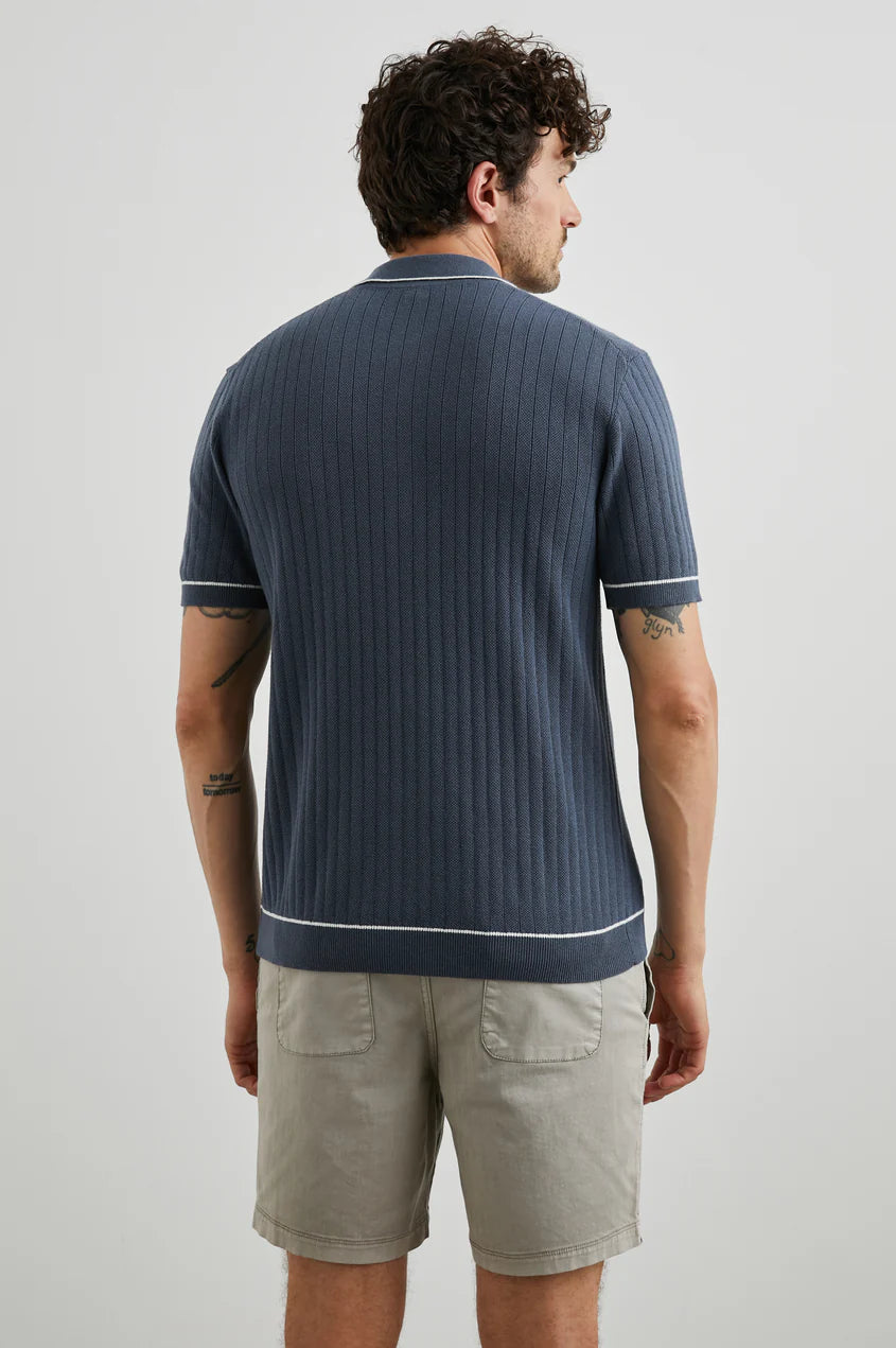 Hardy Polo Shirt - Faded Navy