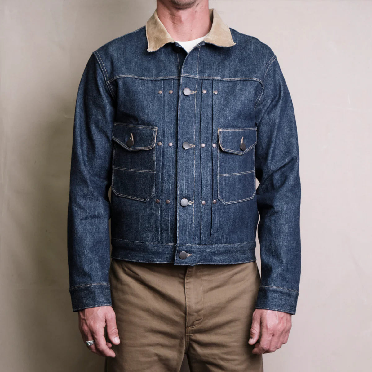 RJ-3 13 OUNCE INDIGO DENIM RIDERS JACKET