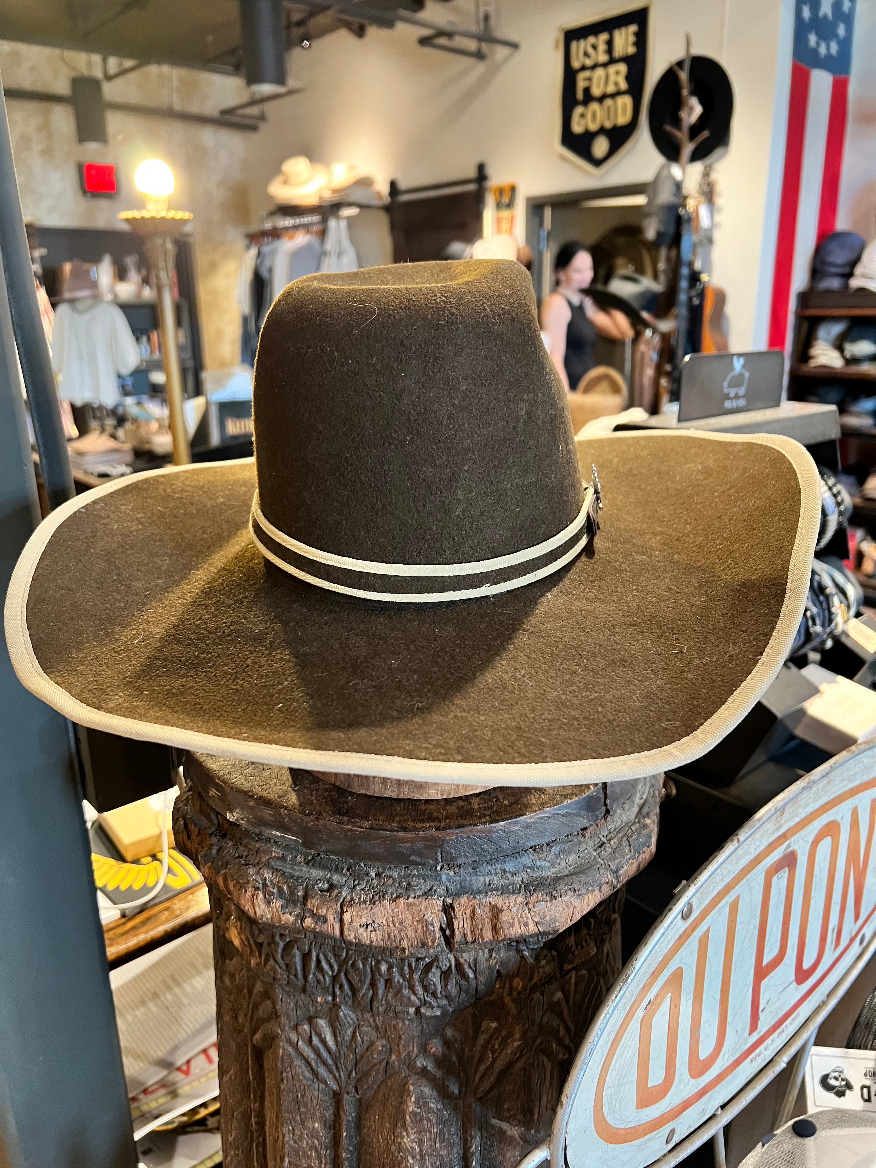 Tucson Hats Barrel Man 100X Size Felt Western Cowboy Hat