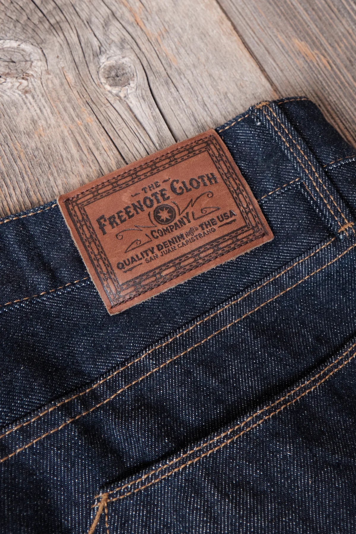 PORTOLA CLASSIC TAPER 15 OUNCE RINSED DENIM