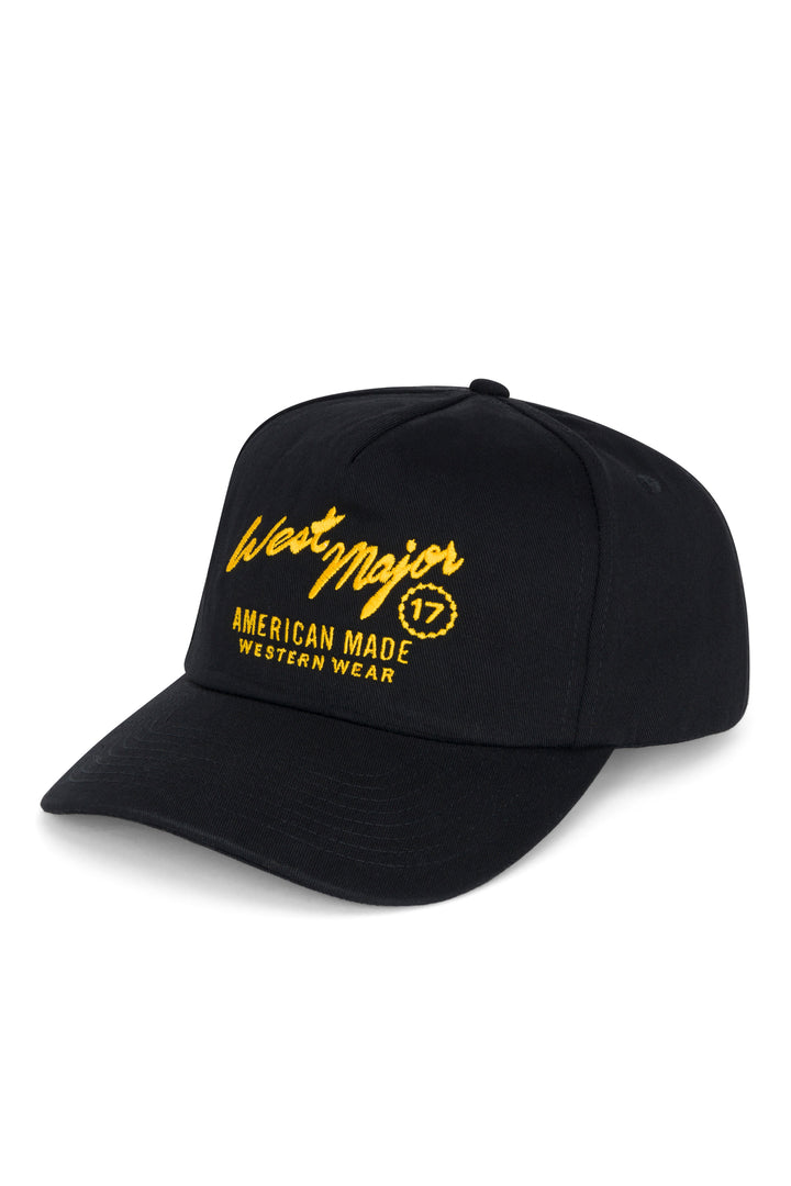 West Major Snapback- Black/Gold