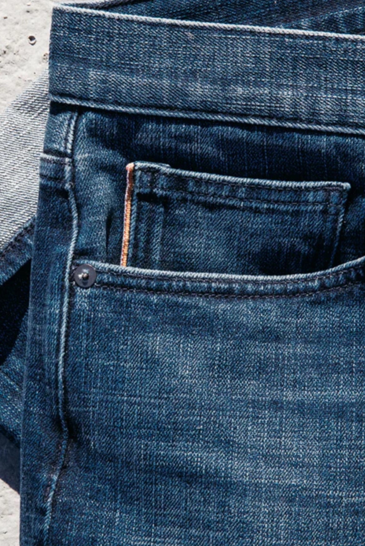 The Hammer Straight etched - Syd 13oz Selvedge