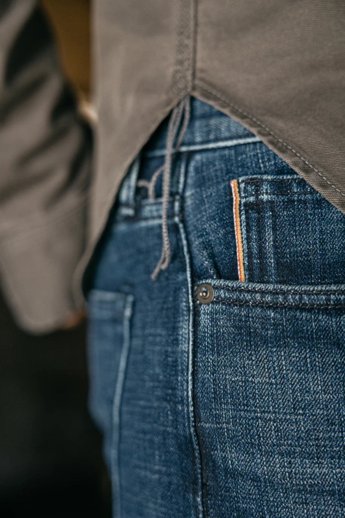 The Hammer Straight etched - Syd 13oz Selvedge