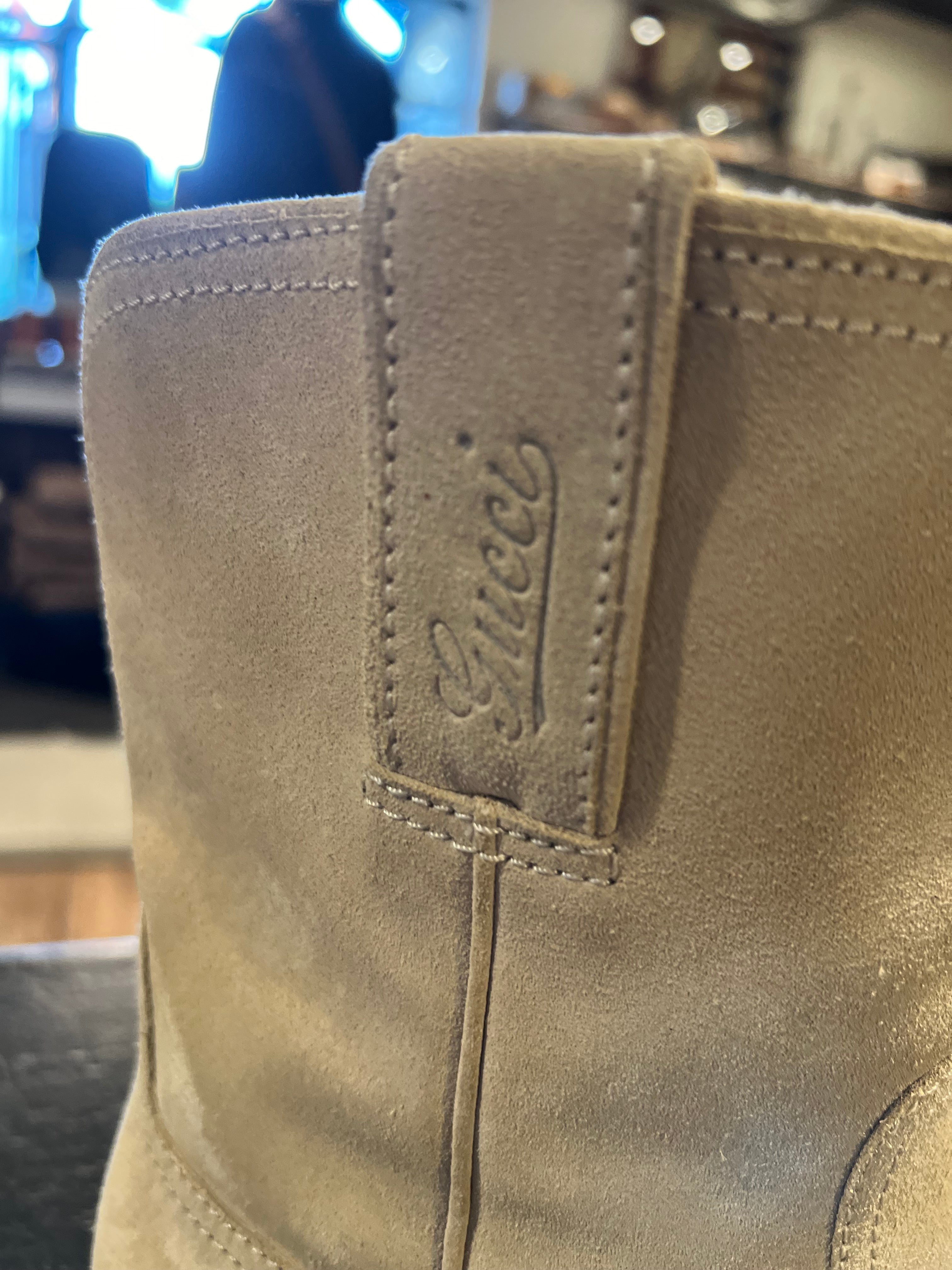 Women's Gucci Suede Boots - Size 8.5 B