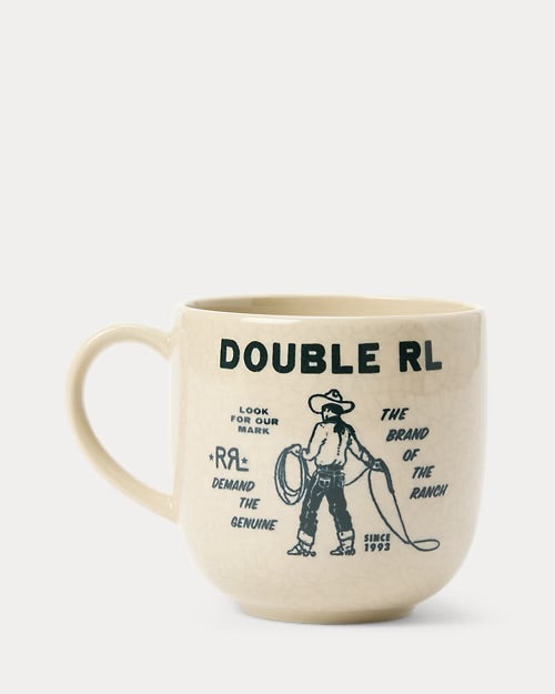 RRL Stoneware Souvenir Cowboy Mug