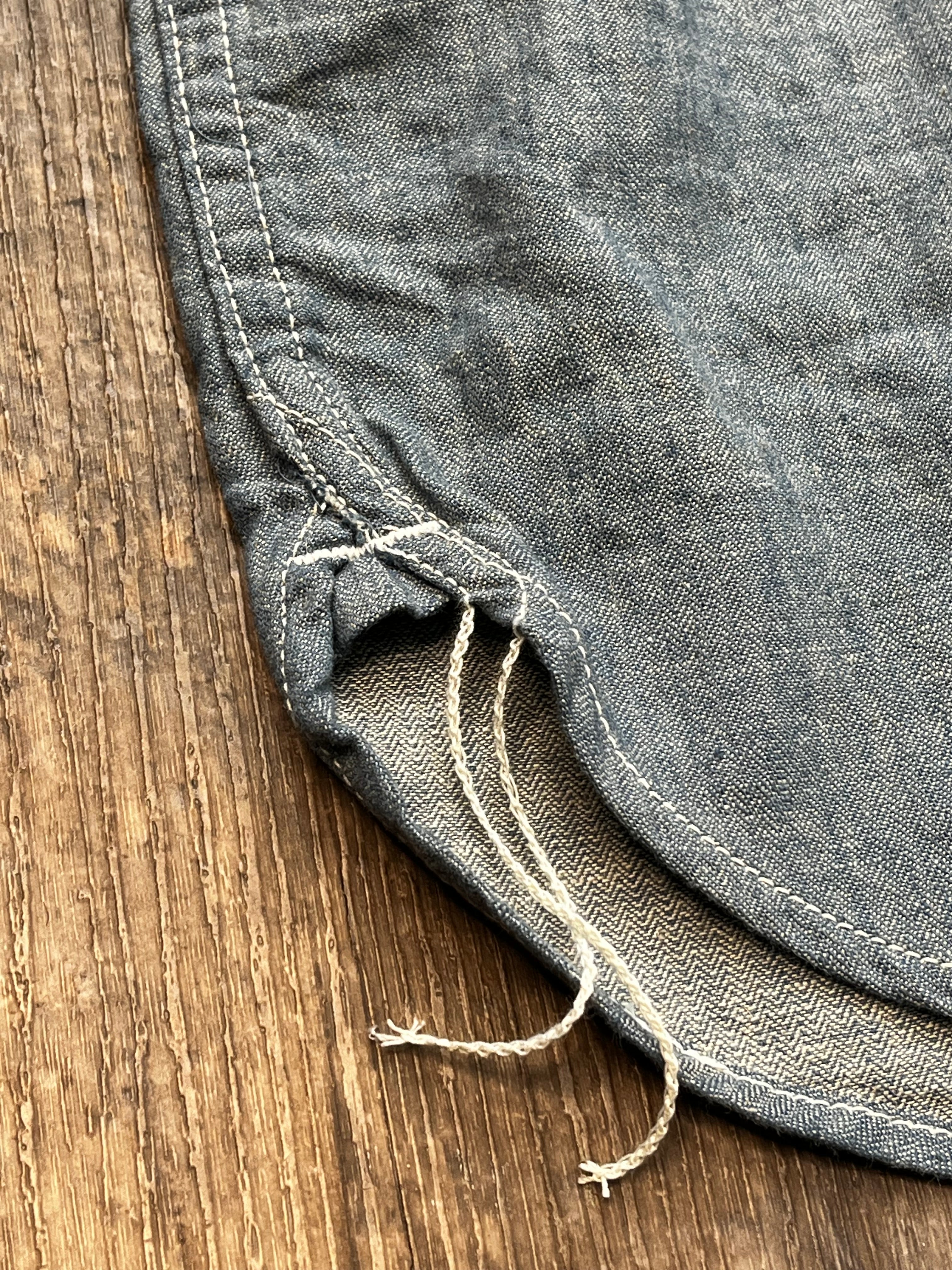 LAMBERT HERRINGBONE CHAMBRAY