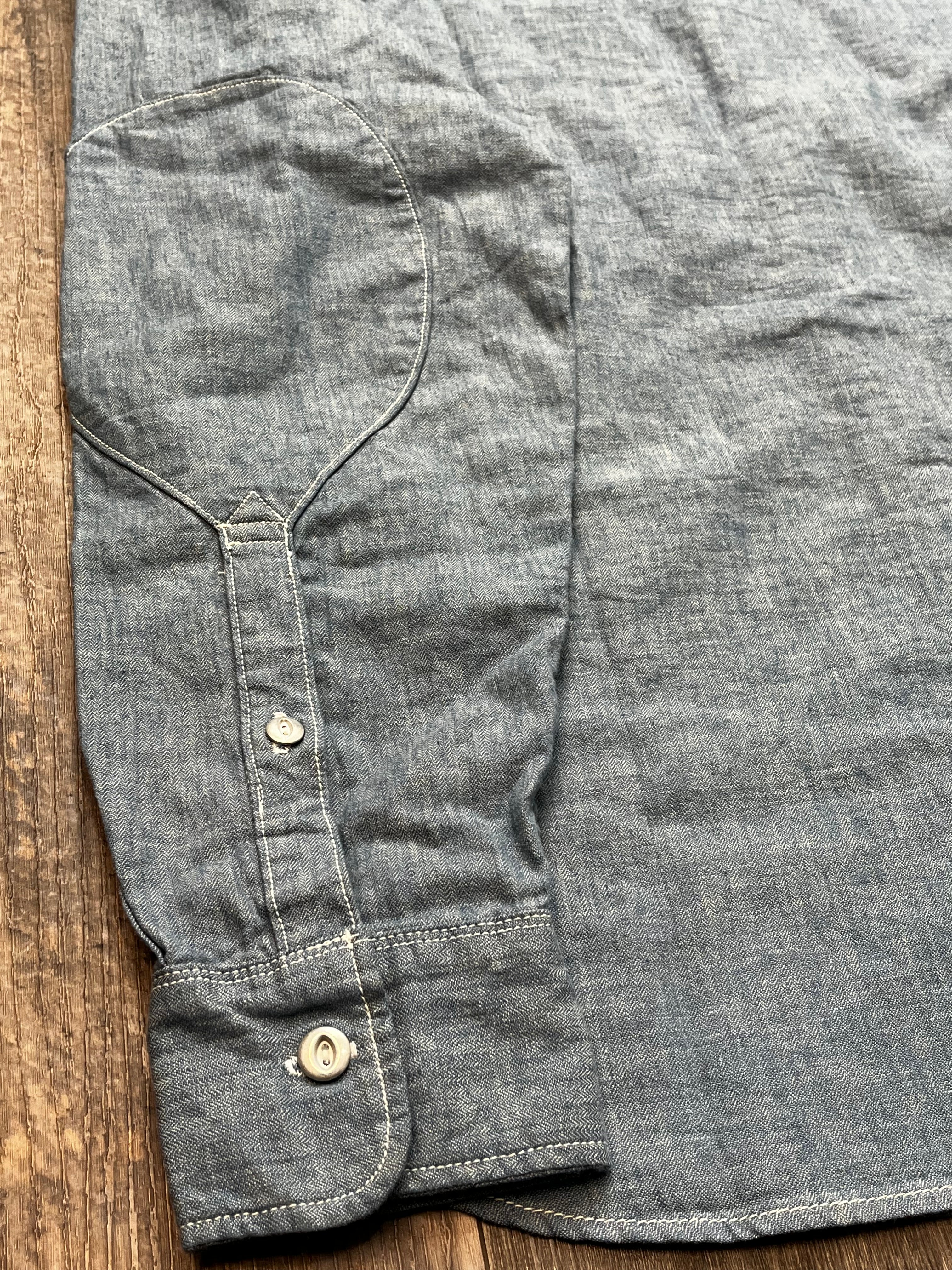 LAMBERT HERRINGBONE CHAMBRAY