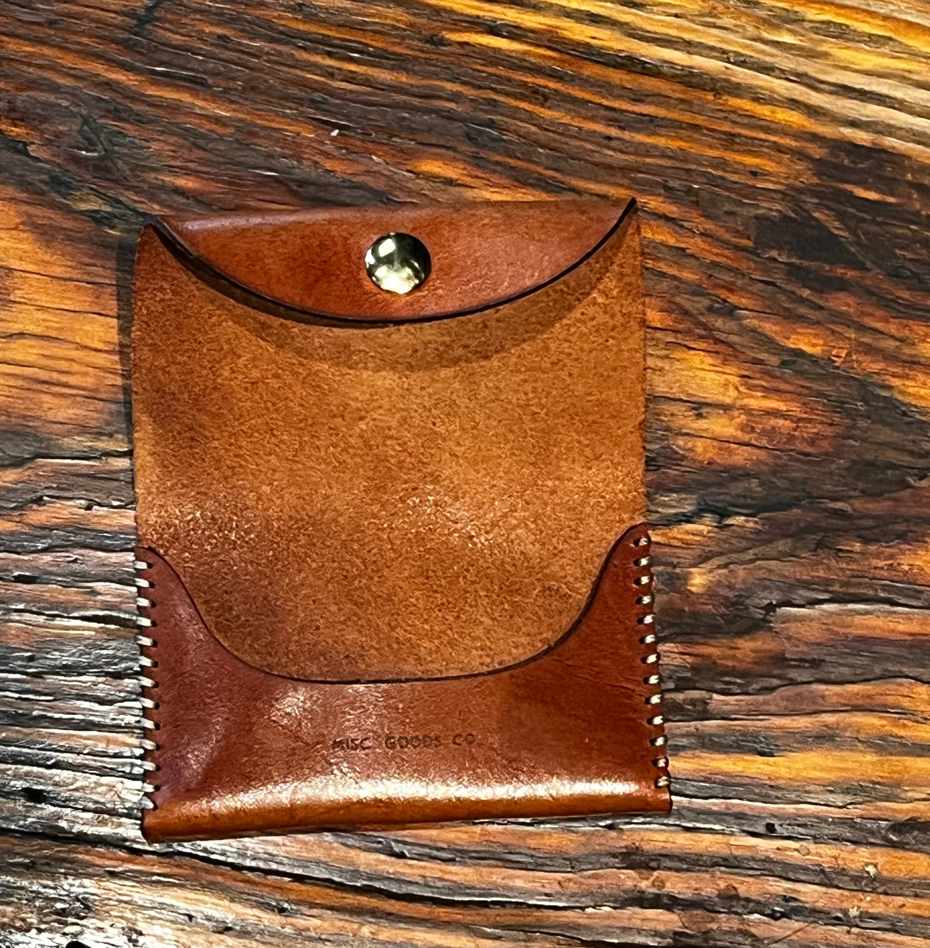 Golden Slim Snap Wallet