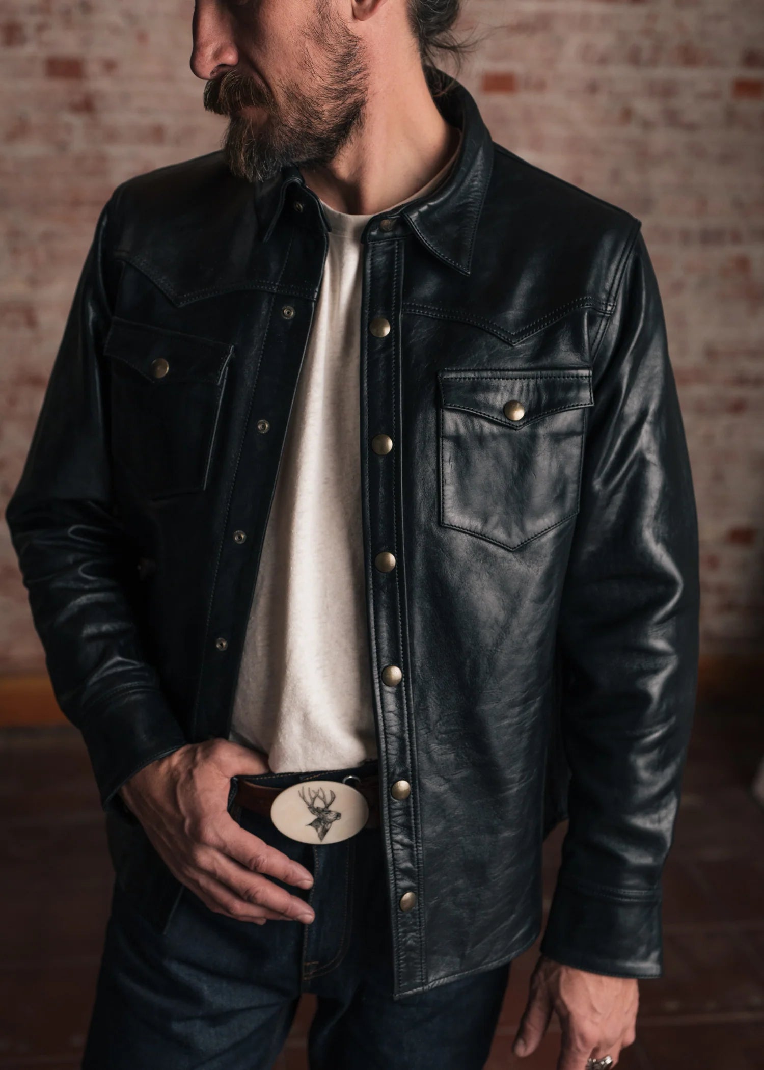 Fence Horsehide Shirt