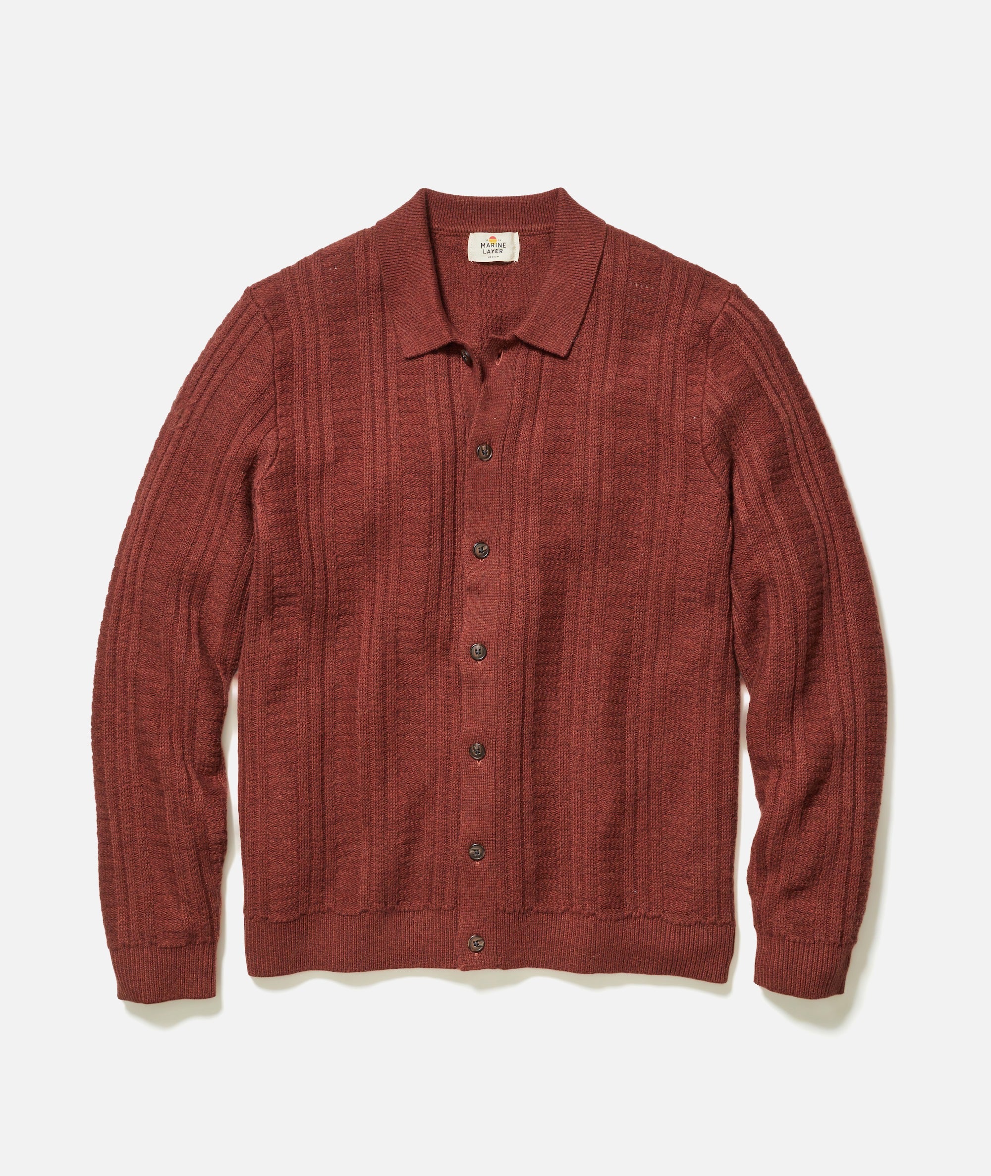 Arthur Sweater Button Down - Veneer