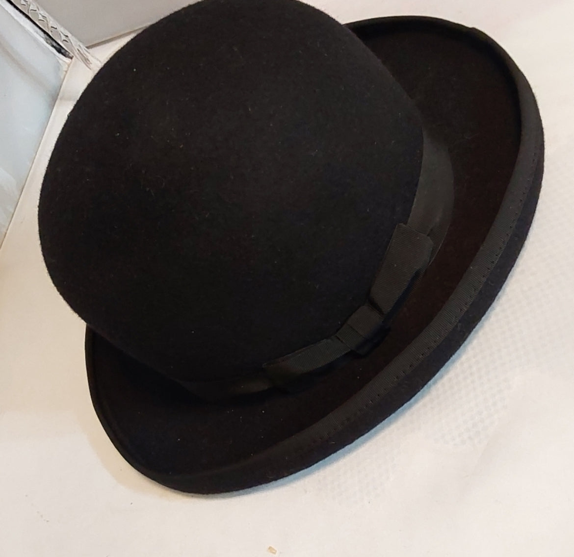 RRL Vintage Bowler Hat and Hat Box