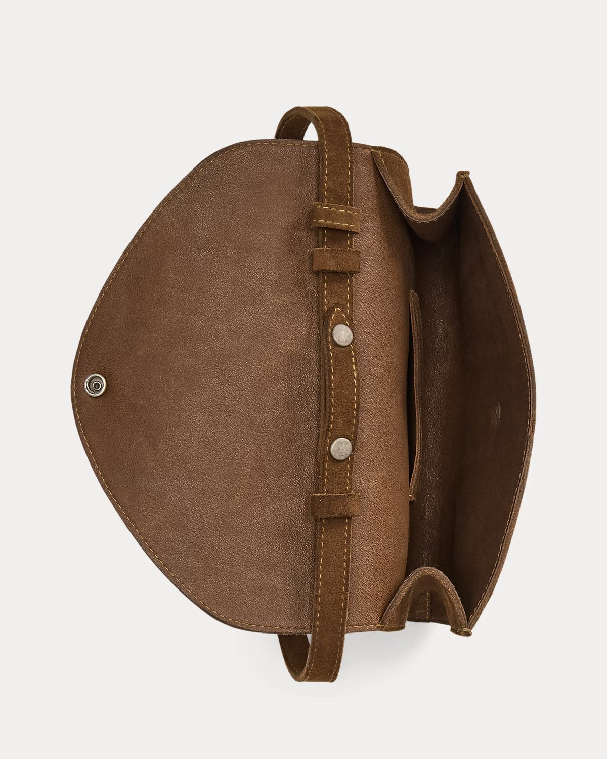 RRL Roughout Suede Crossbody Bag