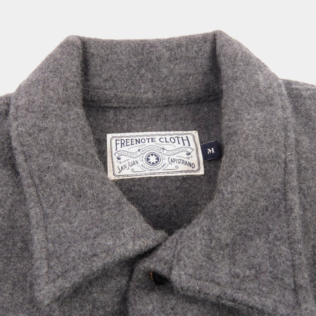 MIDWAY WOOL CPO HEATHER GREY