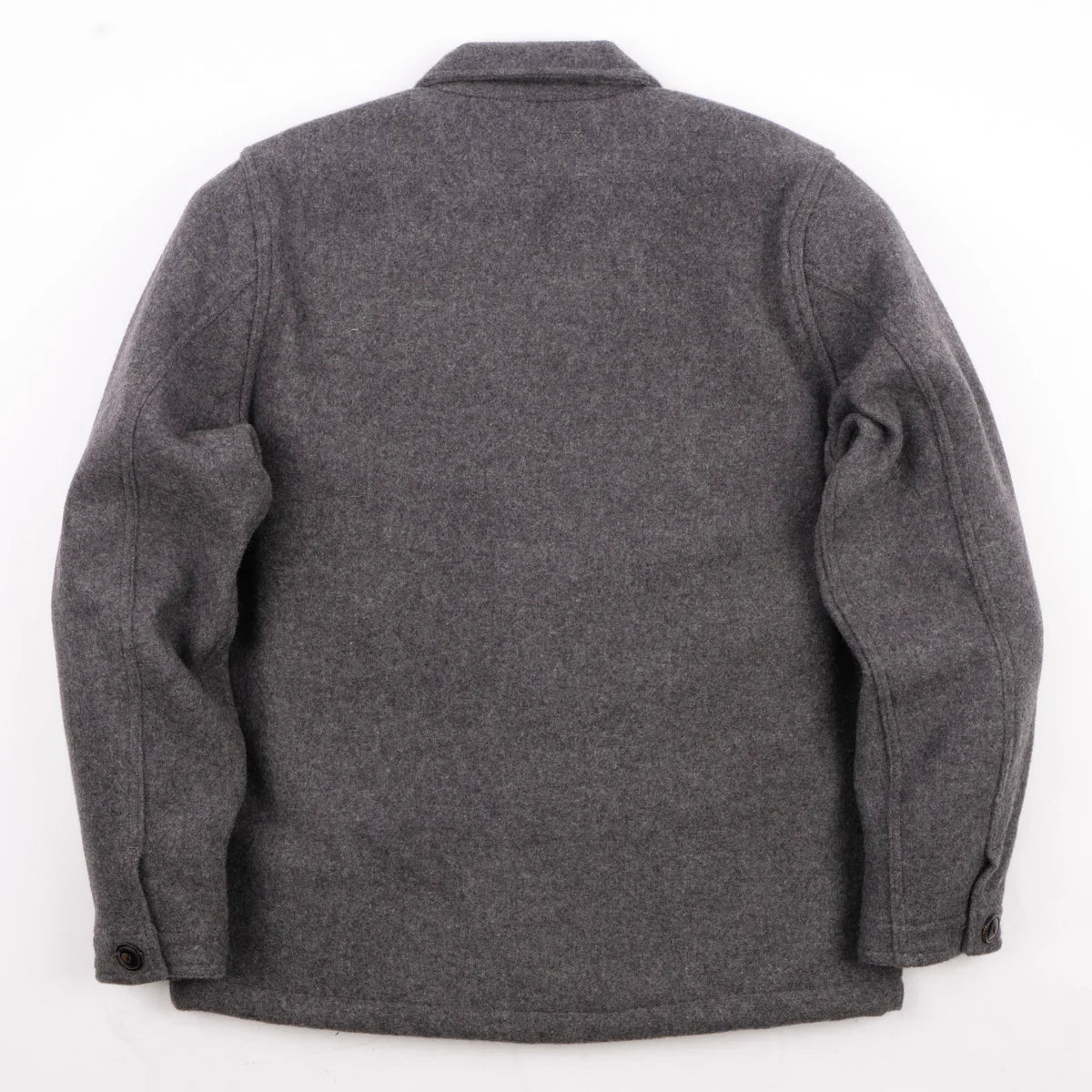 MIDWAY WOOL CPO HEATHER GREY