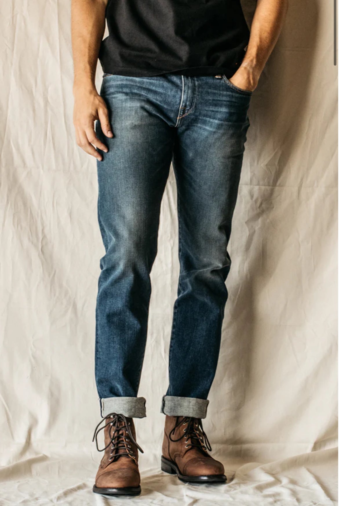 The Pen Slim - Rain 10.5oz Selvedge