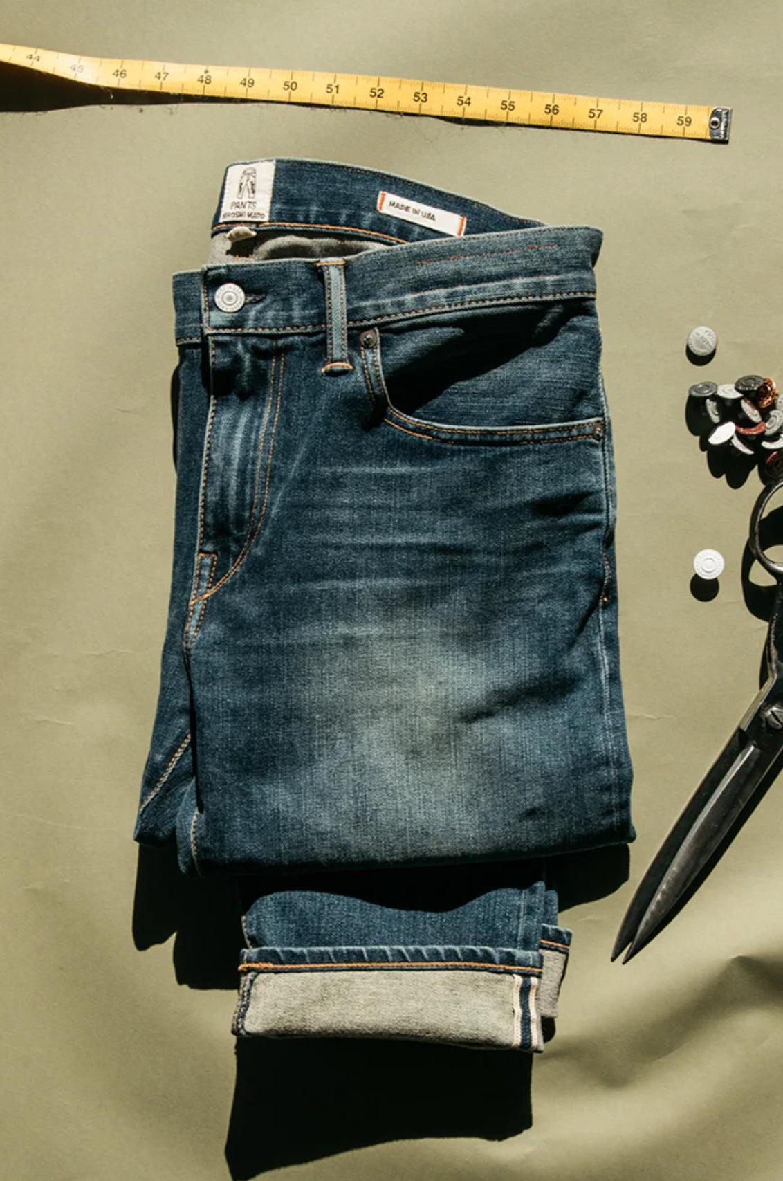 The Pen Slim - Rain 10.5oz Selvedge