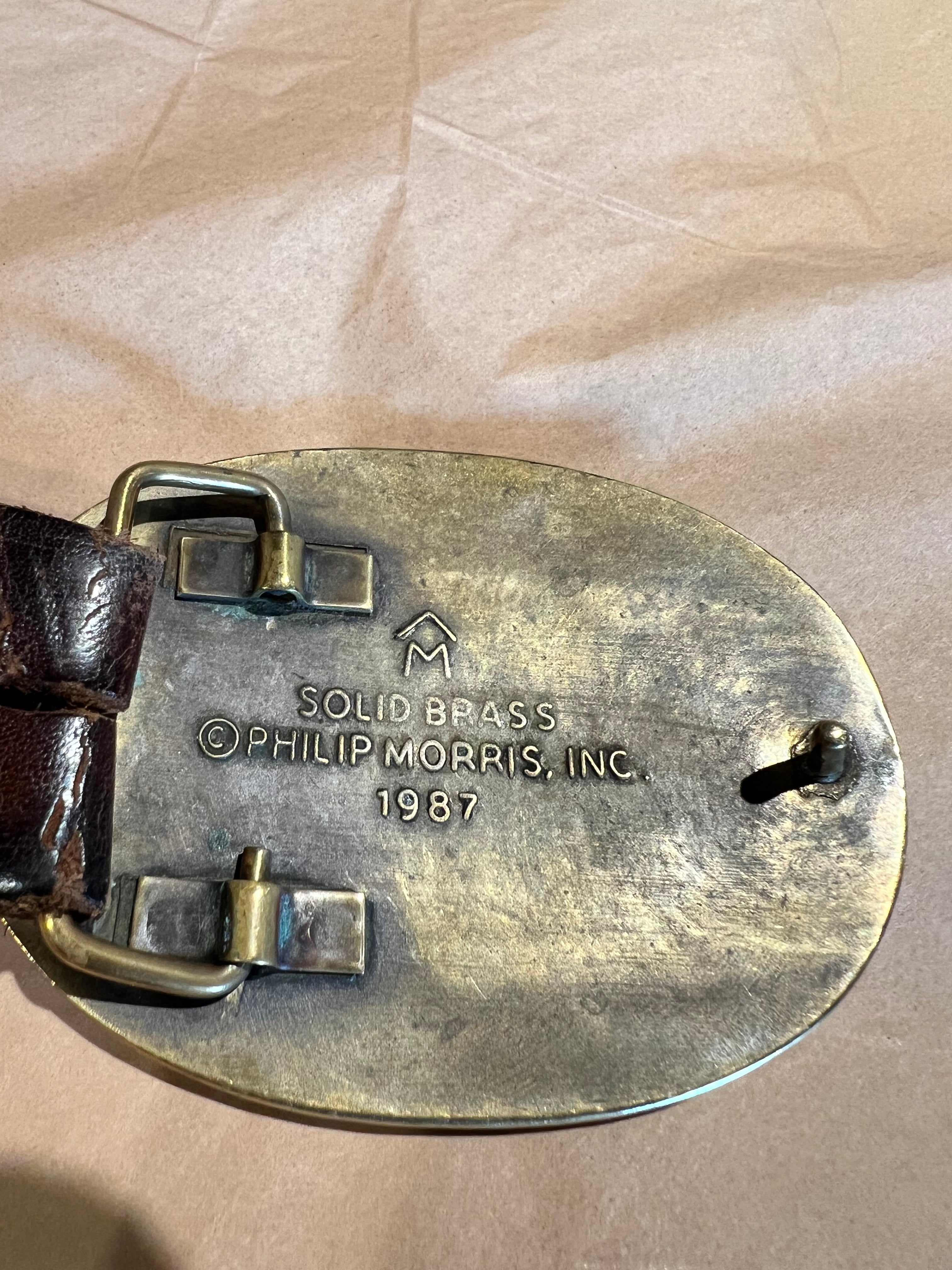 1987 marlboro belt buckle best sale