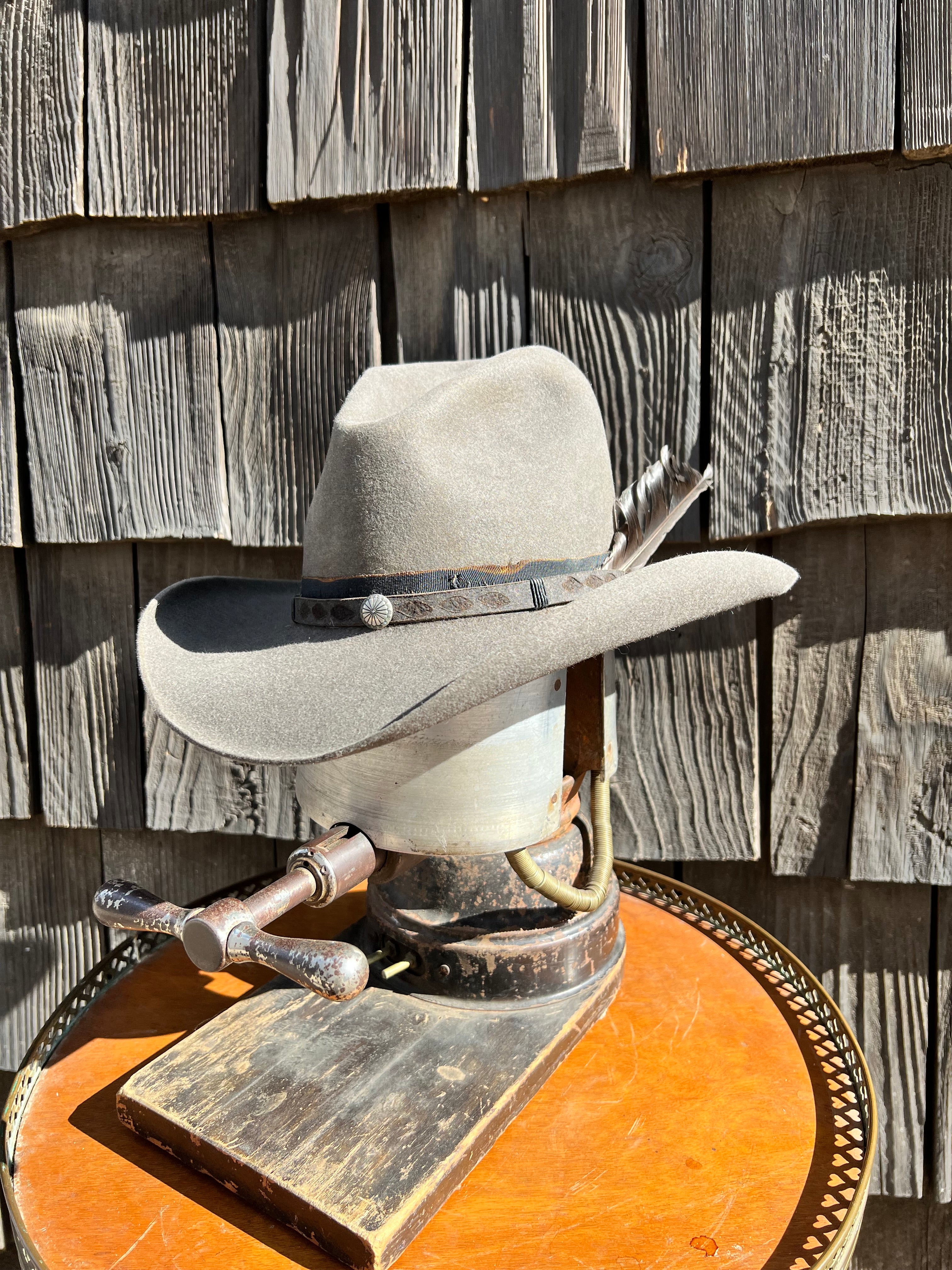 100x Beaver Custom Hat By Spur Hat Co. - Size 7 1/4