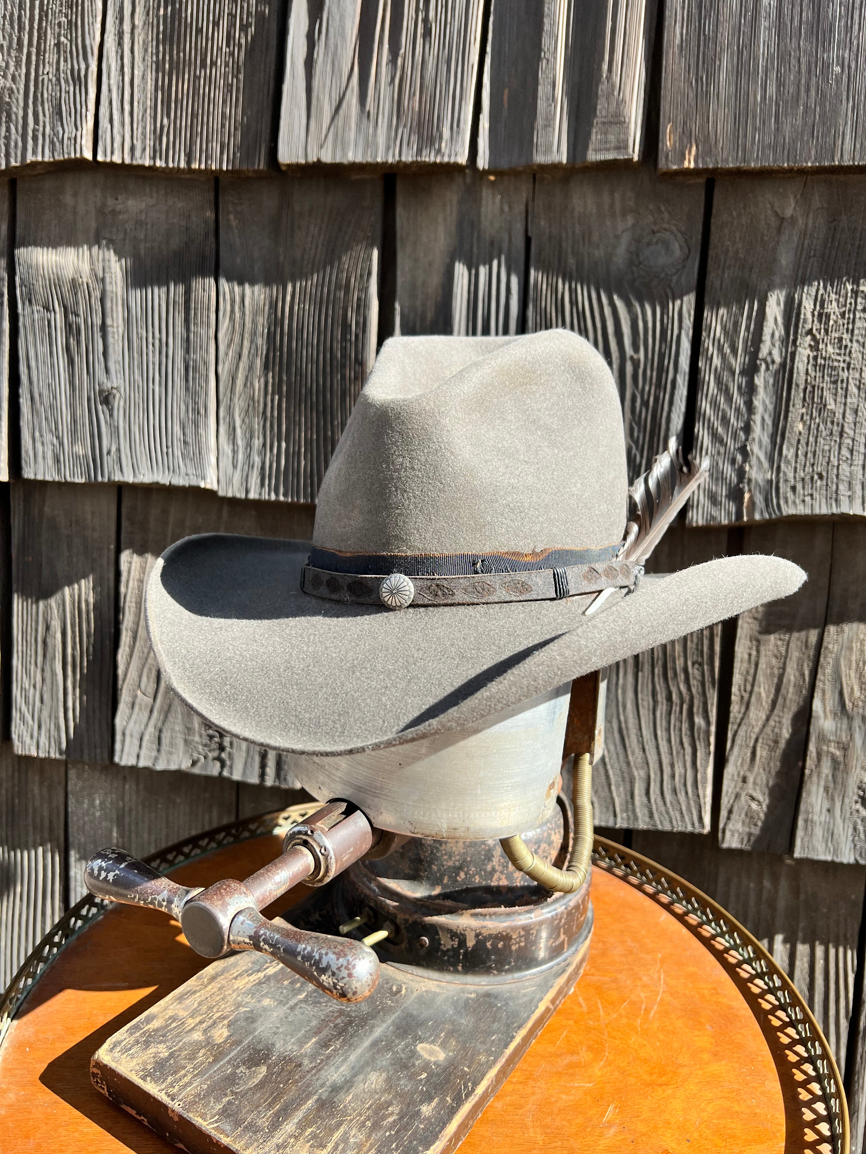 100x Beaver Custom Hat By Spur Hat Co. - Size 7 1/4