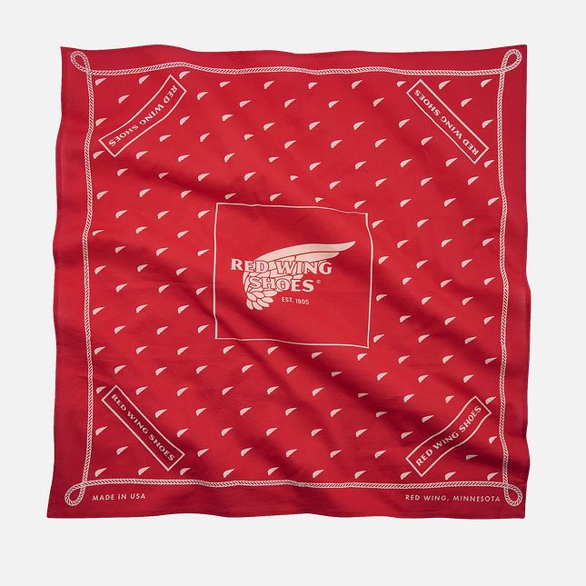 Red Wing Cotton Logo Bandana