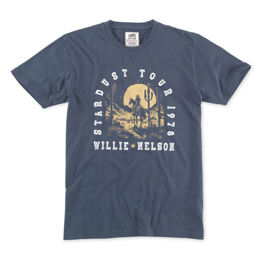 Brass Tacks Willie Nelson Concert Tee